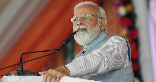 Prime Minister Narendra Modi speaking on India clean energy investment at post-Budget webinar