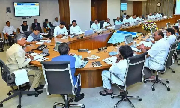 AP Cabinet Meeting Today discussing Amaravati development and investment proposals