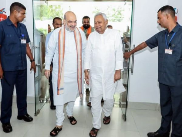 Amit Shah Patna visit news update and Bihar cabinet formation