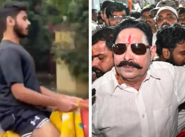 Anant Singh son Abhinav horse riding in Patna viral video