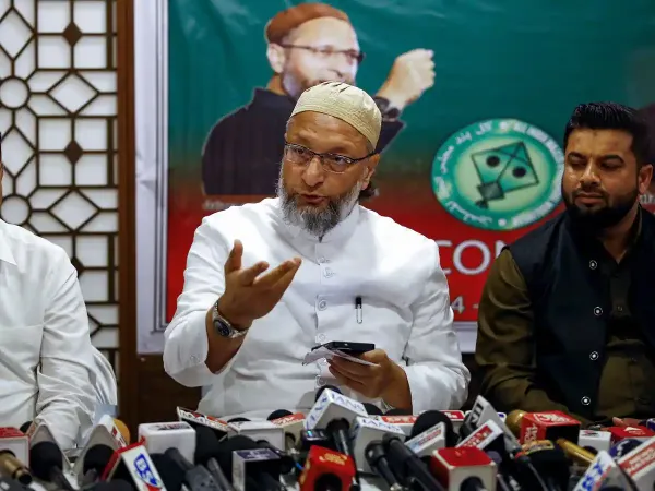 Asaduddin Owaisi speaking in Patna about Rajya Sabha election khela ho gaya