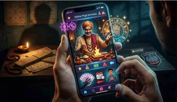 Astrology scam on social media involving fake online poojas and cyber fraud