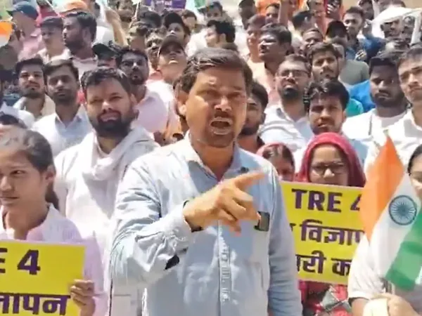 BPSC TRE 4 Protest by teacher recruitment candidates in Patna
