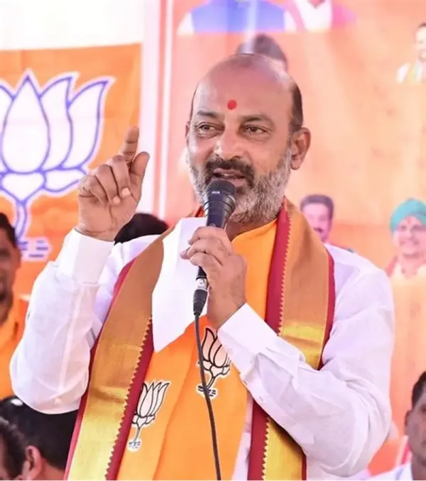 Bandi Sanjay Kumar reacts to Bhagirath case controversy
