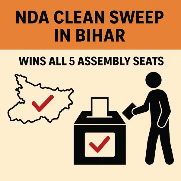 Banka district assembly results: NDA clean sweep in Bihar