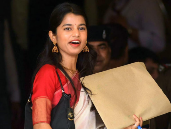 Bihar BJP CM update as Maithili Thakur reacts to next chief minister announcement