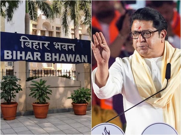 Bihar Bhawan in Mumbai protest by MNS leader