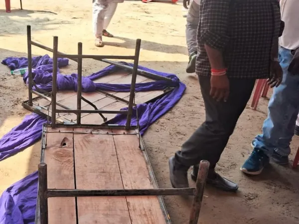 Chaos in JDU elections as workers create ruckus during Muzaffarpur party poll