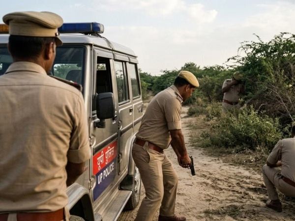 Chapra hooch tragedy accused Suraj Mahto injured in police encounter near Panapur Mashrak border