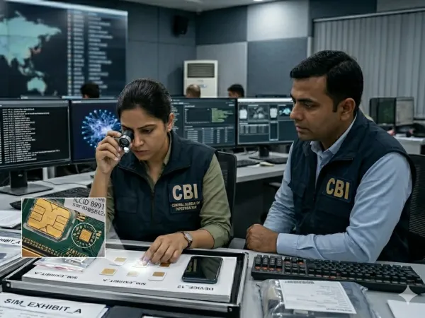 Cyber fraud using Bihar SIM investigation during CBI Operation Chakra in Vaishali