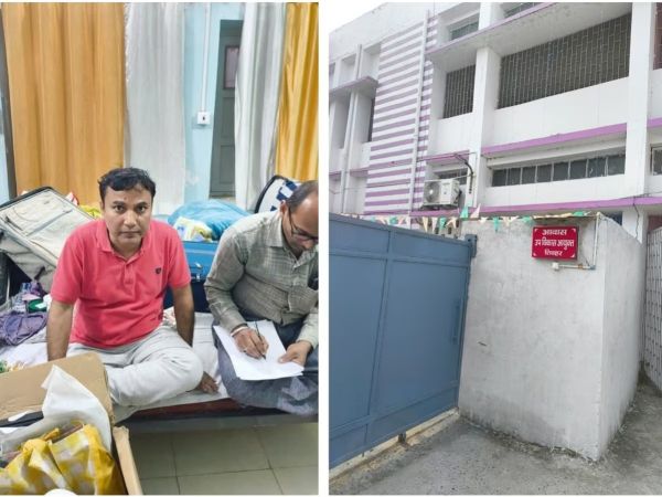 DDC Brajesh Kumar Raid investigation showing seized property documents and Danapur shops