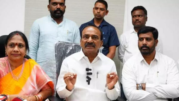 Eatala Rajender Slams Cantonment CEO during Cantonment Board meeting