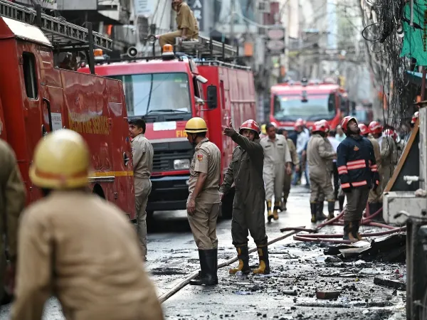 Fire booths in Bihar villages with firefighting equipment to prevent arson