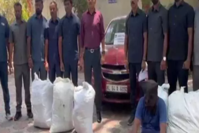 Former-Constable-Caught-Smuggling-Ganja-arrested-in-Hyderabad-with-145-kg-ganja-seized-by-police.png