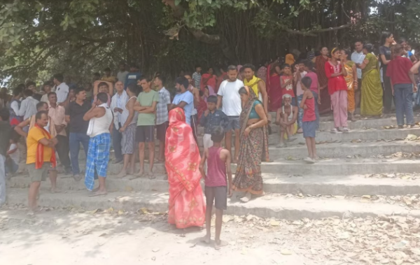 Gandak River drowning tragedy rescue operation in Vaishali district Bihar