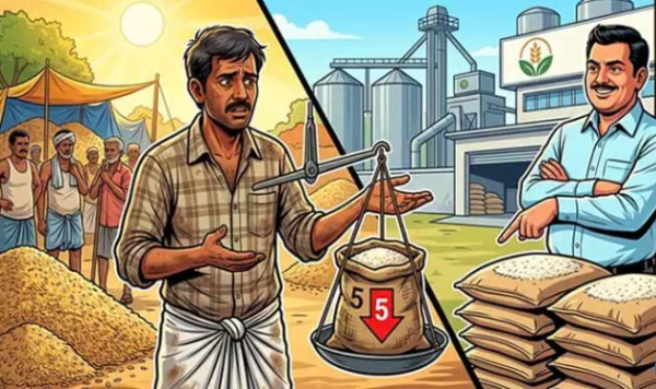 Grain Procurement Wastage dispute as millers object to transporting paddy without deducting losses