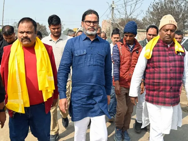 Jan Suraaj Prashant Kishor addressing media on Bihar monitored from Gujarat statement