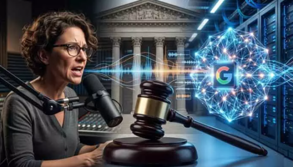 Journalists War on Google lawsuit filed in Illinois court over AI voice training