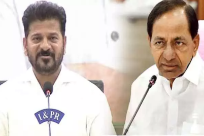 KCR-silence-on-Bhagirath-case-political-debate-between-Telangana-leaders.png