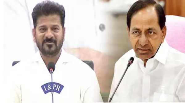 KCR silence on Bhagirath case political debate between Telangana leaders