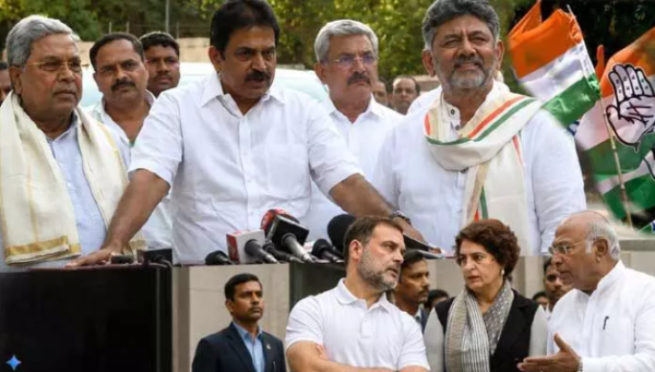Karnataka CM Change Buzz after Congress meeting with Siddaramaiah and DK Shivakumar in Delhi