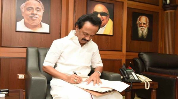 MK Stalin key comments at DMK internal meeting addressing party members in Chennai