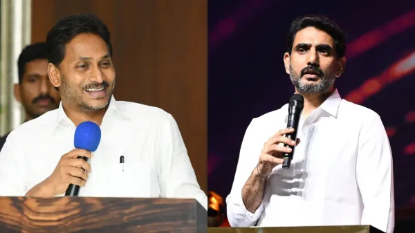 Mega DSC Row between Nara Lokesh and YS Jagan over teacher recruitment comments