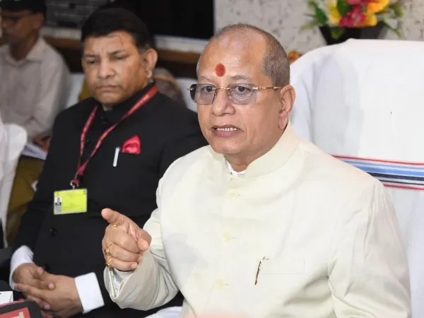 NDA Government in Bihar – Deputy CM Vijay Sinha addressing revenue department strike