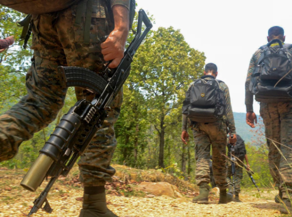 Naxal network dismantled in Bihar as police display seized weapons and arrested militants