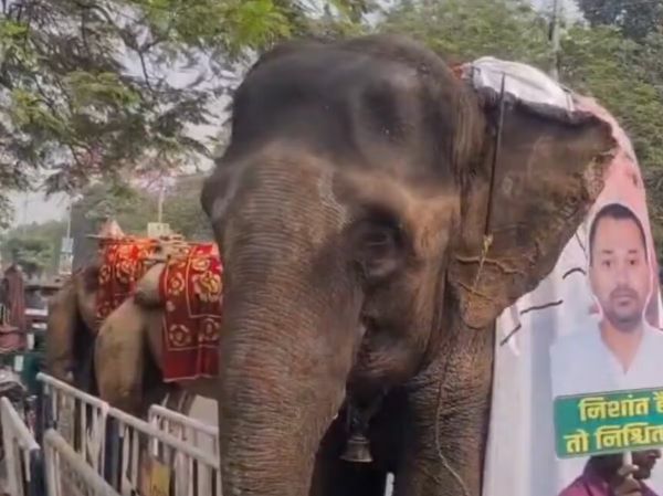 Nishant Kumar joins JD(U) as party workers dance and celebrate outside JDU office in Patna