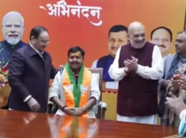 Nitin Navin LIVE – BJP leaders welcome Nitin Navin at party headquarters in Delhi