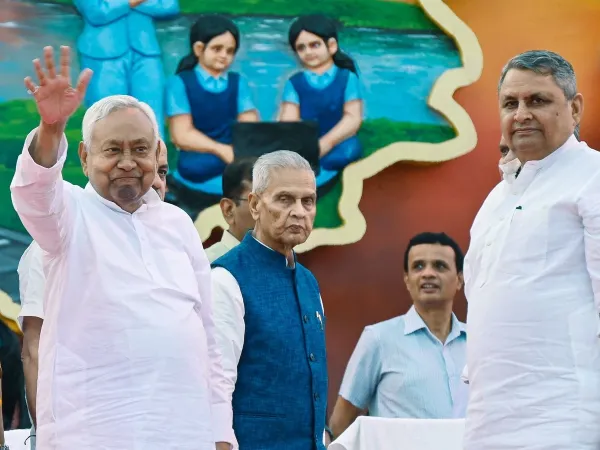 Nitish Kumar JDU President elected unopposed at party office