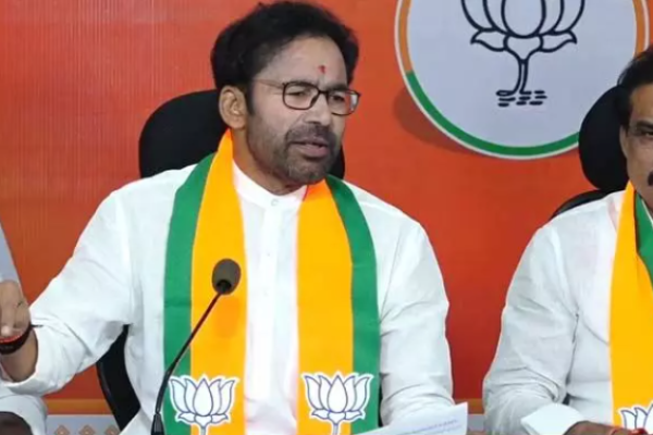 Paddy procurement issue - Kishan Reddy addresses media on Telangana farmer concerns