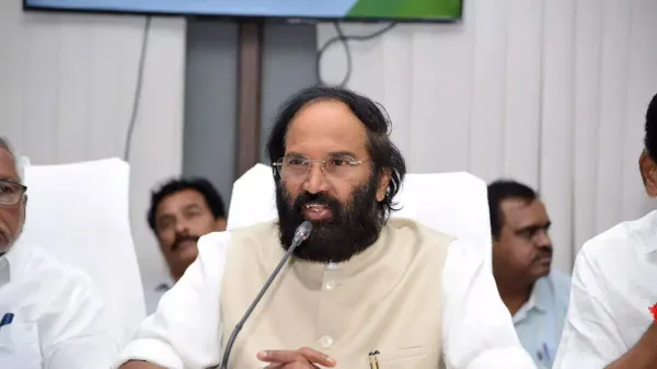 Palamuru Project 90% Complete Claim False – N. Uttam Kumar Reddy criticizes BRS over irrigation project claims