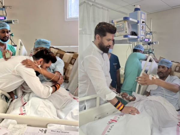 Pashupati Paras health deteriorates as Chirag Paswan visits him at a Patna hospital