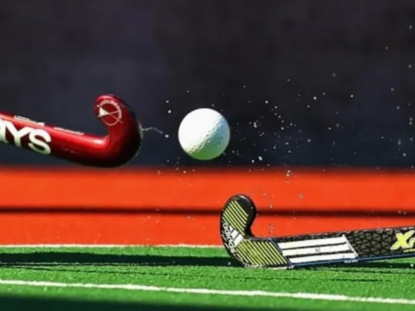 Patna International Hockey Stadium construction at Rajendra Nagar Physical College in Patna