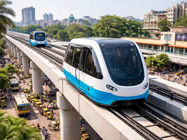 Patna Ultra Pods Project driverless pod transport system with nine stations in Patna