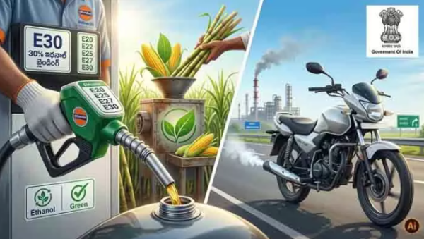 Petrol ethanol blending increased to 30 percent in India fuel policy