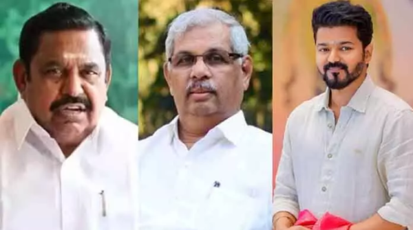 Political Suspense in Tamil Nadu – Vijay and Palaniswami head to Lok Bhavan to meet the Governor.