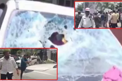 Political-tensions-in-Karimnagar-as-BJP-workers-attack-Padi-Kaushik-Reddy-car-during-protest.png