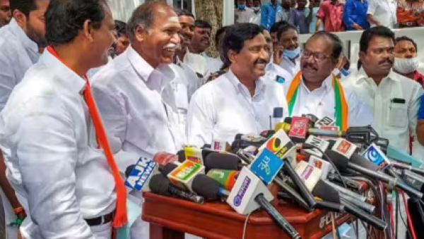 Puducherry Election Results LIVE – N Rangasamy leading in Thattanchavady constituency