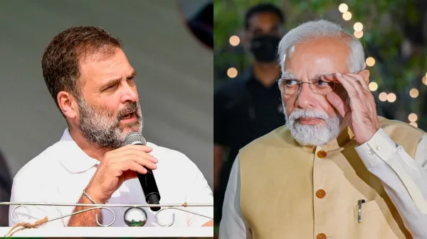 Rahul Gandhi launches sharp attack on Modi government during public address