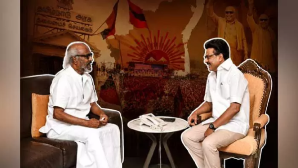 Rajinikanth-Stalin meeting discussion after Tamil Nadu election results