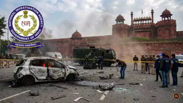 Red Fort car bomb blast investigation by NIA in Delhi