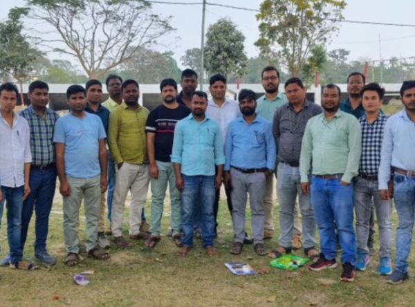 Revenue Employees Strike in Bihar protest by revenue department workers