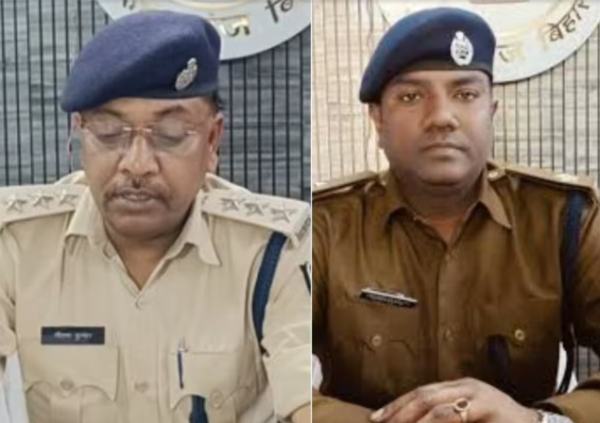SDPO Gautam and SHO Abhishek Calls Scandal investigation in Bihar