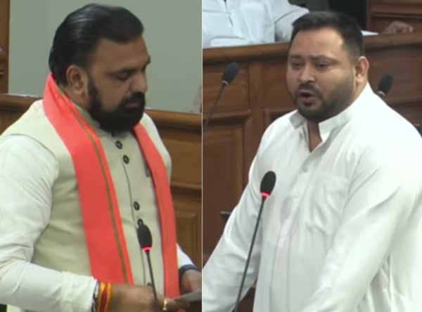 Samrat Chaudhary speaking in Bihar Assembly saying governance is not anyone’s birthright