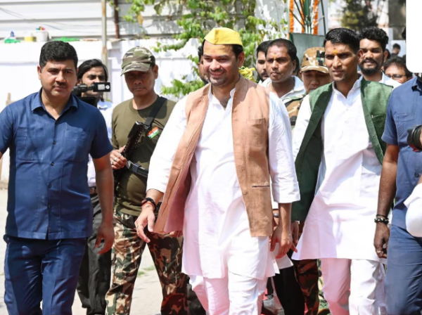 Samrat Choudhary CM Support statement by Tej Pratap Yadav in Patna