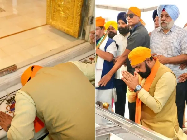Samrat Choudhary worships at Patna Sahib Gurdwara and offers prayers for Bihar’s prosperity