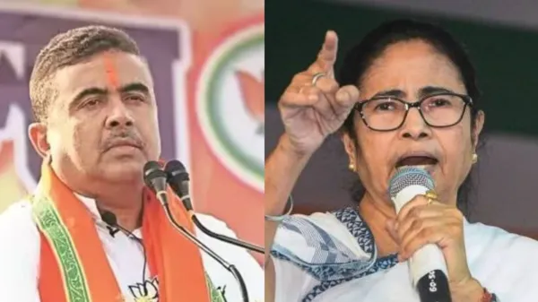 Suvendu Adhikari defeats Mamata Banerjee again in West Bengal election